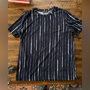 Banana Republic Short Sleeve Blue Shirt